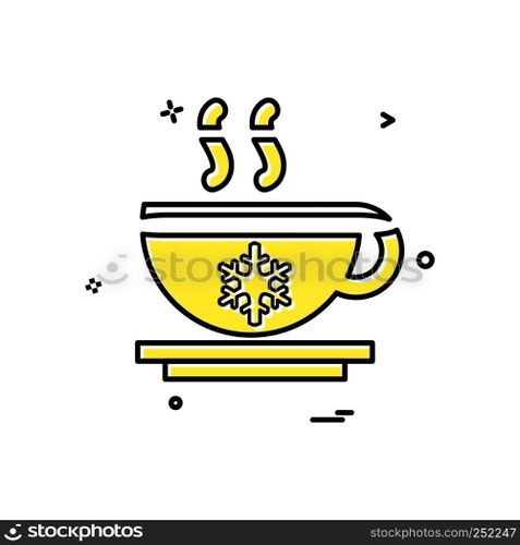 Tea icon design vector