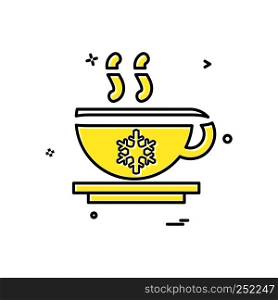 Tea icon design vector
