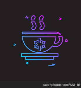 Tea icon design vector