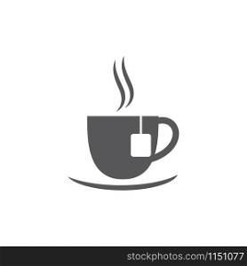Tea logo vector icon template