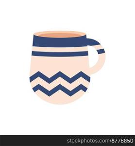 Tea or coffe cup vector illustration flat design