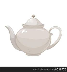 tea teapot tea kettle cartoon. tea teapot tea kettle sign. isolated symbol vector illustration. tea teapot tea kettle cartoon vector illustration