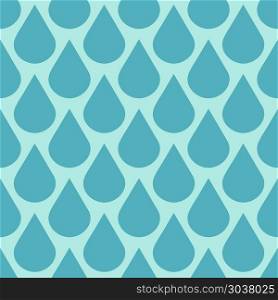 Teal vector water drops seamless background. Teal vector water drops seamless background. Turquoise rain illustration
