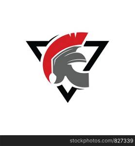 Team Spartan Logo template