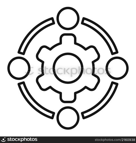 Teamwork adapt icon outline vector. Personal creative. Strategy team. Teamwork adapt icon outline vector. Personal creative