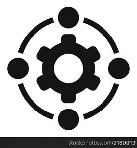 Teamwork adapt icon simple vector. Personal creative. Strategy team. Teamwork adapt icon simple vector. Personal creative
