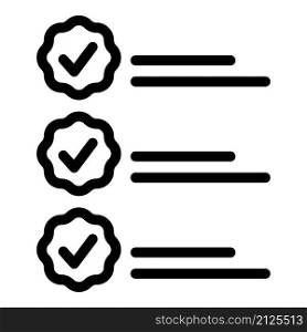 Teamwork to do list icon outline vector. Paper team. Office success. Teamwork to do list icon outline vector. Paper team
