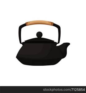 Teapot and a mug, vector illustration