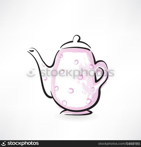 teapot grunge icon