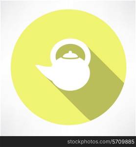 Teapot icon. Flat modern style vector illustration