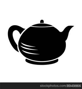 teapot icon logo vector design template