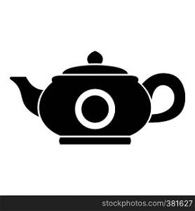 Teapot icon. Simple illustration of teapot vector icon for web design. Teapot icon, simple style