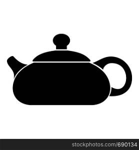 Teapot icon. Simple illustration of teapot vector icon for web. Teapot icon, simple style
