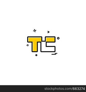 Tech crunch icon design vector