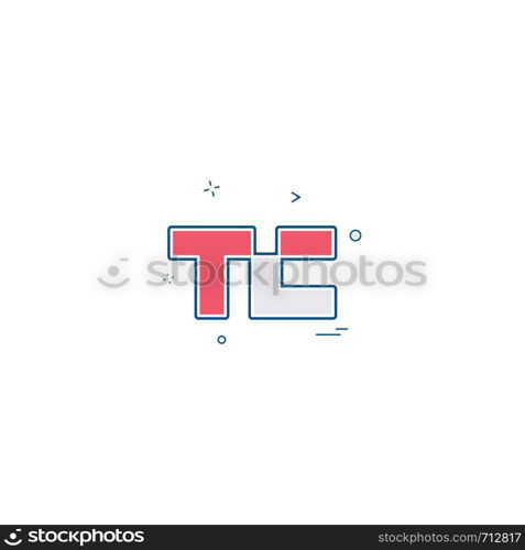 Tech crunch icon design vector