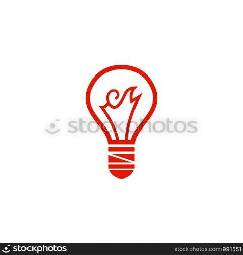 tech light bulb and medical logo designs