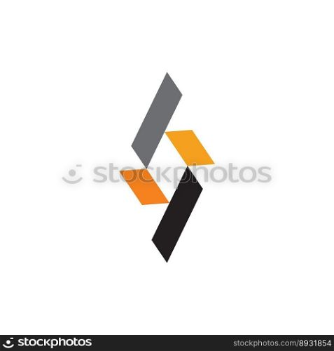 tech logo icon abstract symbol design