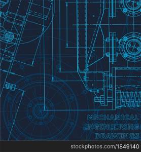 Technical cyberspace. Blueprint. Corporate Identity. Vector engineering illustration Technical illustrations. Technical cyberspace, Corporate Identity. Blueprint. Vector engineering illustration