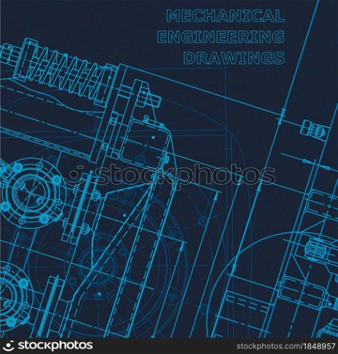 Technical cyberspace, Corporate Identity. Blueprint. Vector engineering illustration. Technical illustrations, back grounds Scheme plan. Technical cyberspace, Corporate Identity. Blueprint. Vector engineering illustration