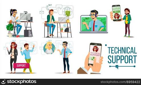 Technical Support Vector. Online 24 7 Technical Support. Headset. Support Service. Operator And Customer. Answering. Specialist Ready To Solve Problem. Flat Isolated Illustration. Technical Support Vector. Online Operator. Specialist Ready To Solve Problem. Flat Isolated Illustration