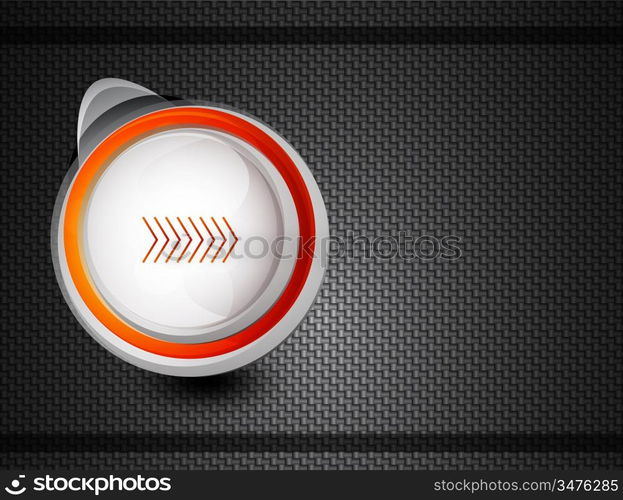 Techno circle background
