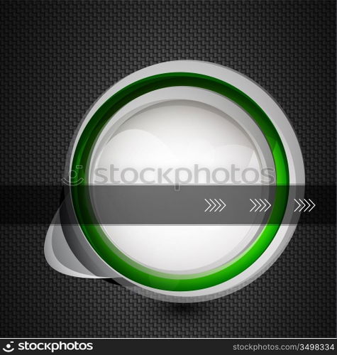 Techno circle background