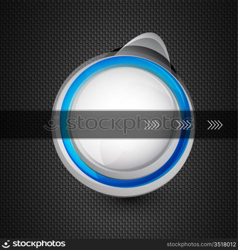 Techno circle background