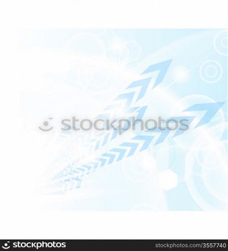 Technological blue background.Vector illustration with transparency EPS10.