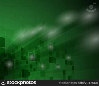 Technological green background.Vector illustration with transparency EPS10.