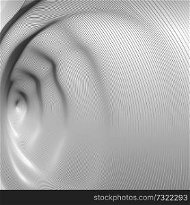 Technology abstract background, visual illusion of 3d effect. Rhythmic lines. Technology background, vector. 3d technology background, vector