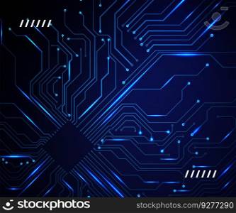 Technology background futuristic ai Royalty Free Vector