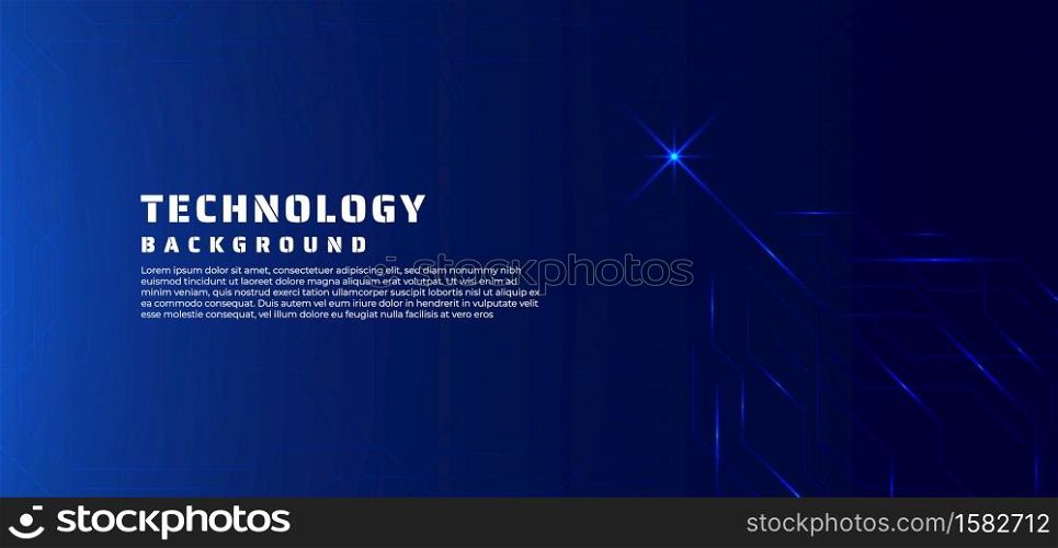 Technology background line data flow and glow light concept. vector illustration.