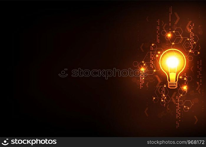 Technology background vector in creative style.