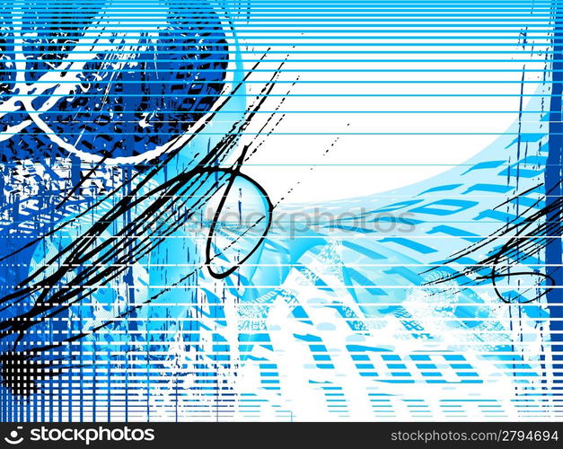 technology background, vector without gradient