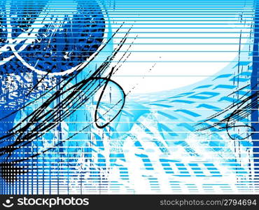 technology background, vector without gradient