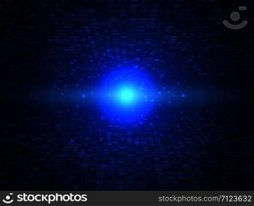 Technology blue background. High speed concept. Abstract futuristic motion and energy vector illustration. Blue futuristic speed motion, communication and connection cyberspace. Technology blue background. High speed concept. Abstract futuristic motion and energy vector illustration