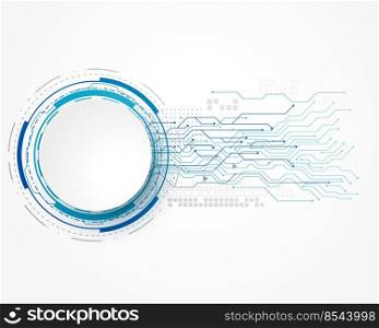 technology concept background with wire mesh and text space