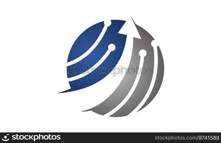 Technology Development Logo Design Template Vector