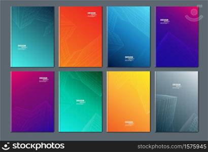 Technology dot modern abstract composition. Text frame surface. brochure cover design. Title sheet model set. Front page font. vector design.