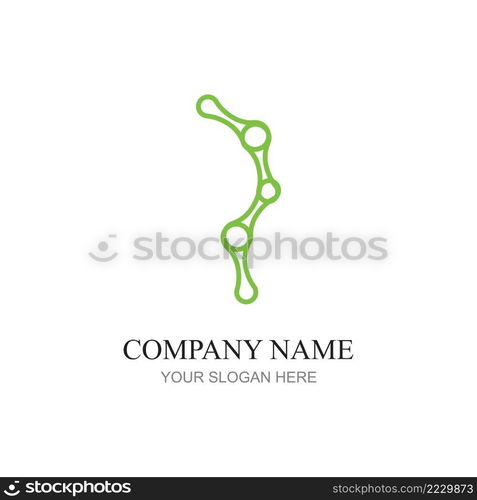 technology logo design vector