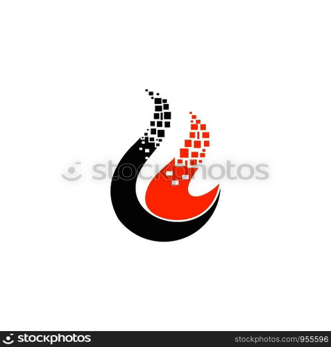 technology logo template