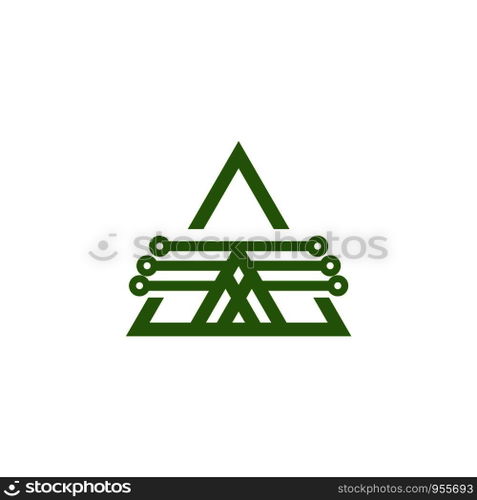 technology logo template