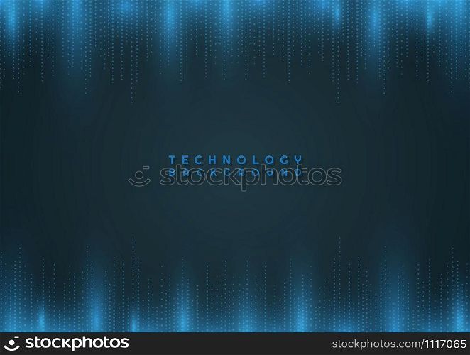 Technology modern netword design abstract background digital line halftone style. vector illustration