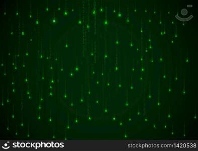Technology of binary code background.vector