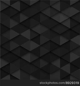 Technology seamless dark pattern vector image
