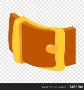 Teenager belt icon. Isometric illustration of teenager belt vector icon for web. Teenager belt icon, isometric 3d style