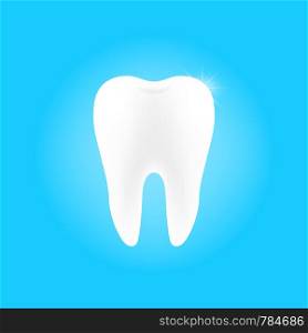 Teeth icon dentist. Healthy Teeth. Human Teeth. Vector stock illustration.