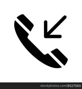 Telephone communication symbol icon vector design illustration