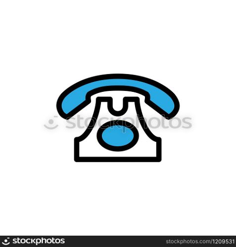Telephone icon design template vector