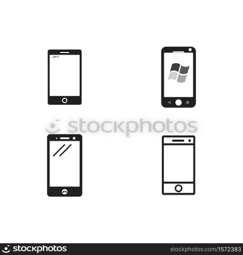 Telephone icon vector template design illustration